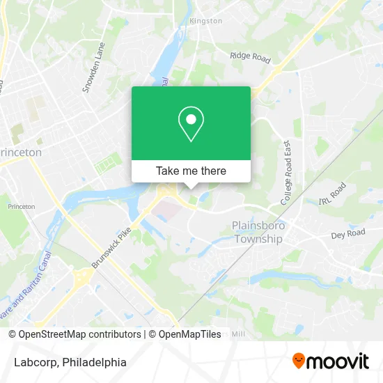 Labcorp map