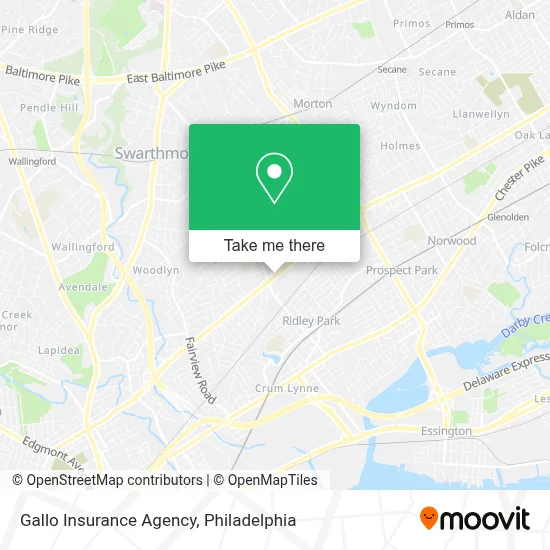 Gallo Insurance Agency map