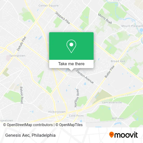 Genesis Aec map