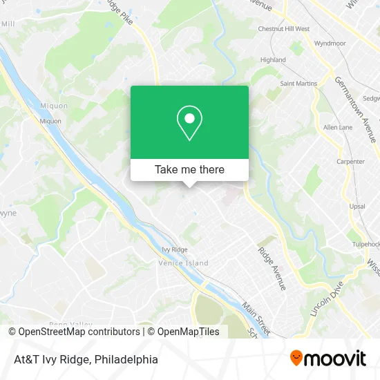 At&T Ivy Ridge map