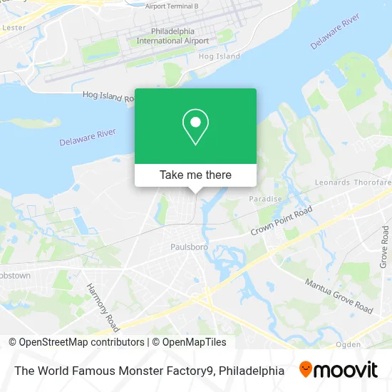 The World Famous Monster Factory9 map