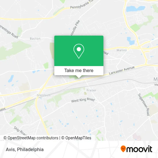 Avis map
