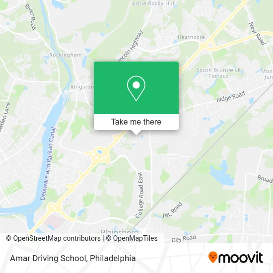 Amar Driving School map