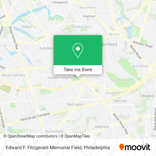 Edward F. Fitzgerald Memorial Field map