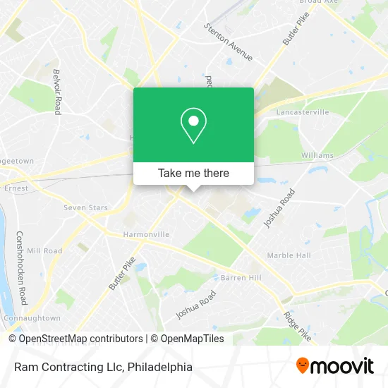 Ram Contracting Llc map