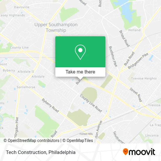 Tech Construction map