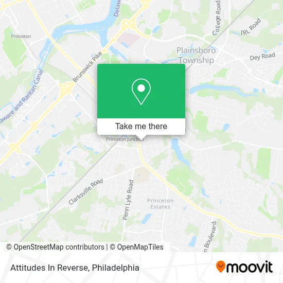 Attitudes In Reverse map