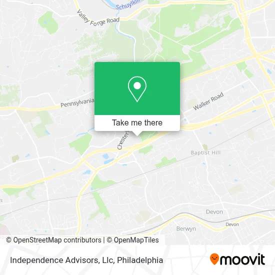 Independence Advisors, Llc map