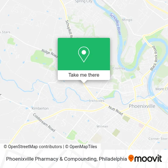 Phoenixville Pharmacy & Compounding map