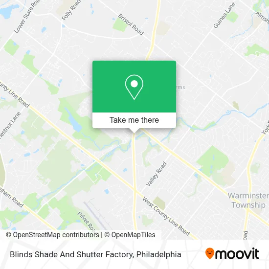 Blinds Shade And Shutter Factory map