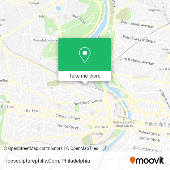 Icesculpturephilly.Com map