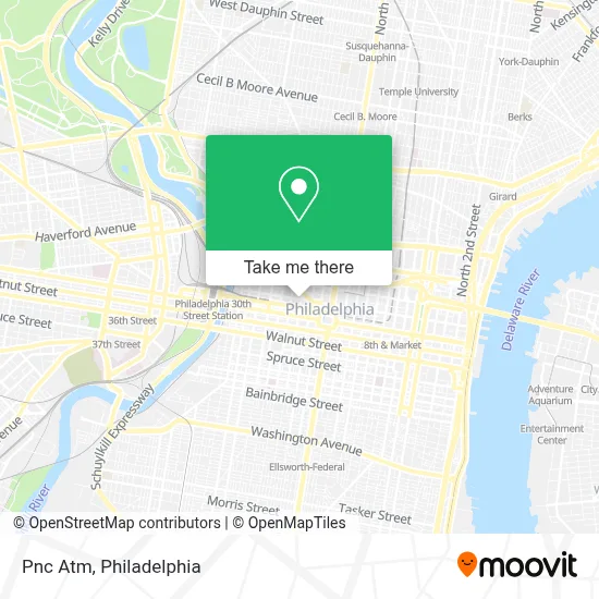 Pnc Atm map