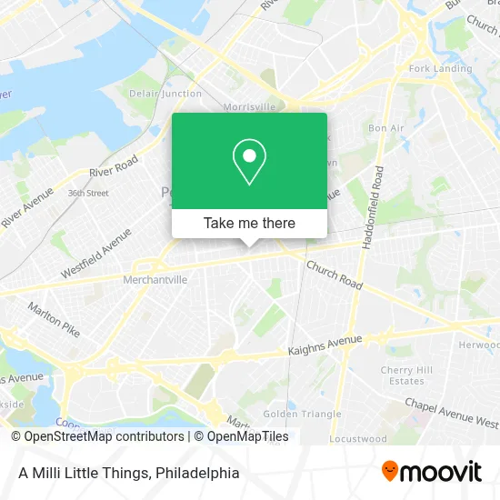 A Milli Little Things map