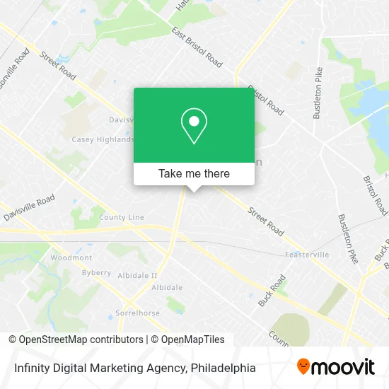 Infinity Digital Marketing Agency map