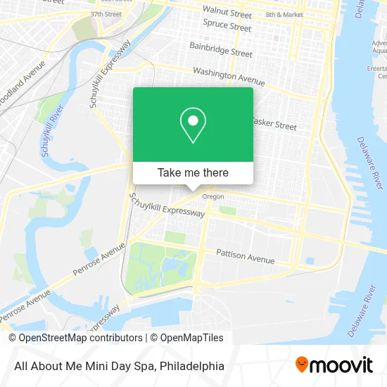 All About Me Mini Day Spa map