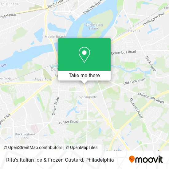 Rita's Italian Ice & Frozen Custard map