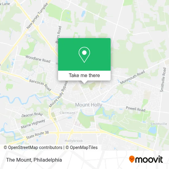 The Mount map