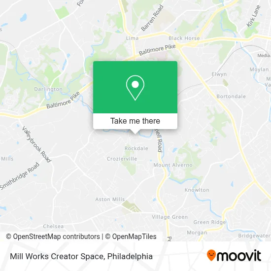 Mill Works Creator Space map