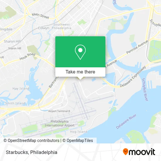 Starbucks map