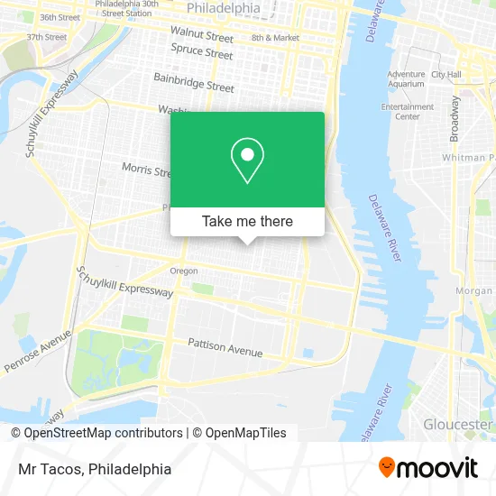 Mr Tacos map
