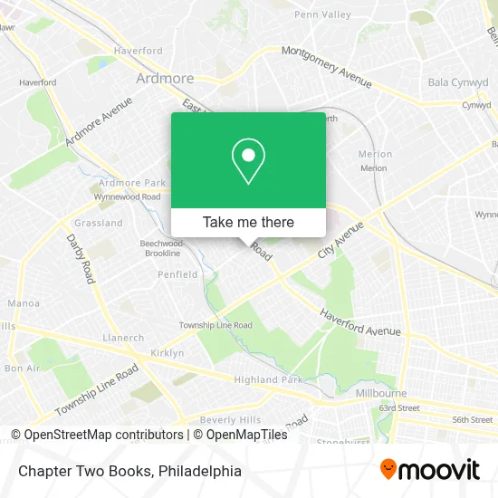 Chapter Two Books map