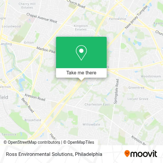 Ross Environmental Solutions map