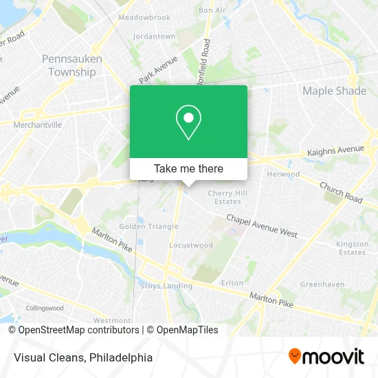 Visual Cleans map