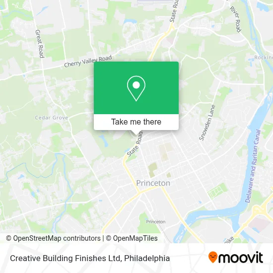Creative Building Finishes Ltd map