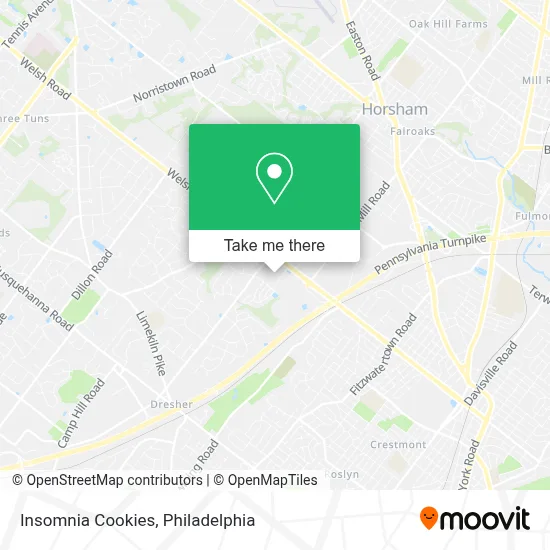 Insomnia Cookies map