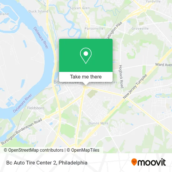 Bc Auto Tire Center 2 map