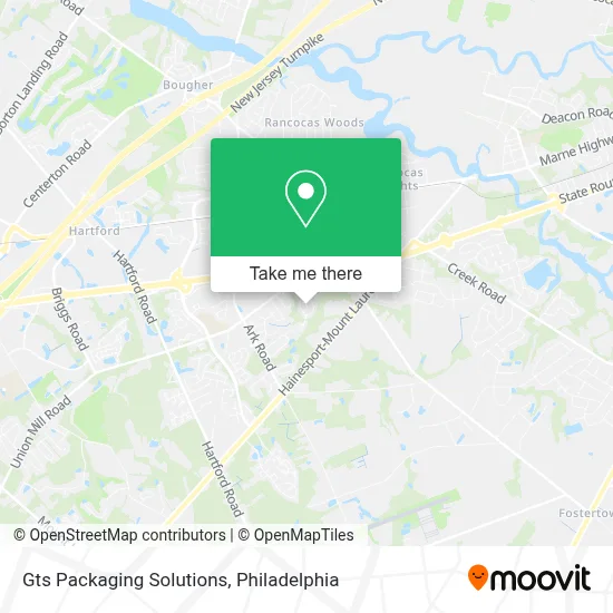 Gts Packaging Solutions map