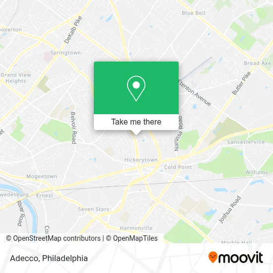 Adecco map
