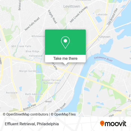 Effluent Retrieval map