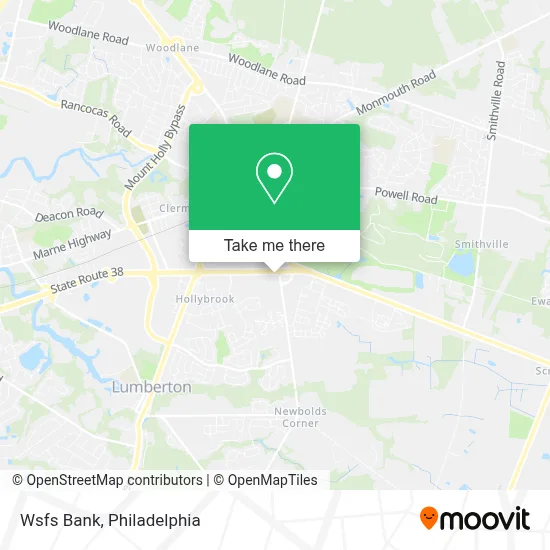 Wsfs Bank map