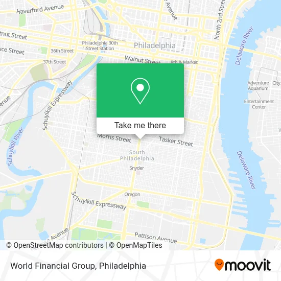 World Financial Group map