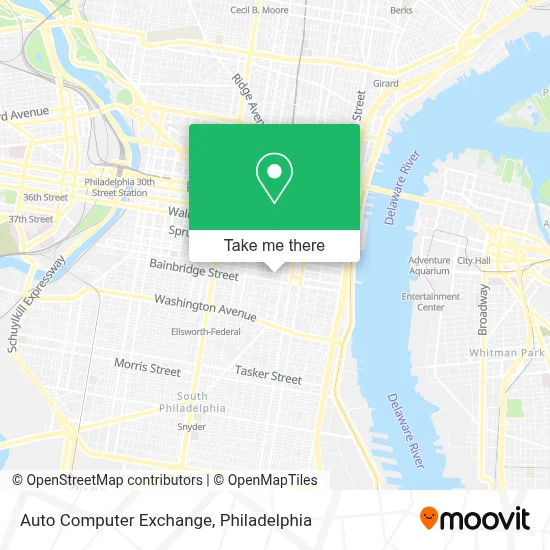 Auto Computer Exchange map