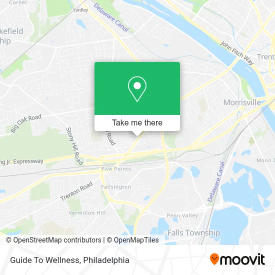 Guide To Wellness map