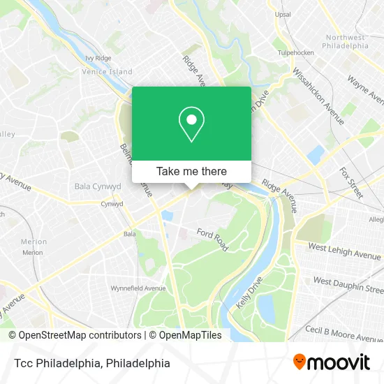 Tcc Philadelphia map