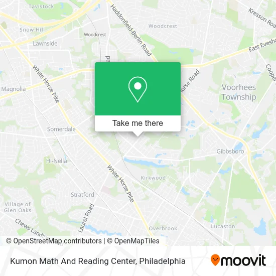Kumon Math And Reading Center map
