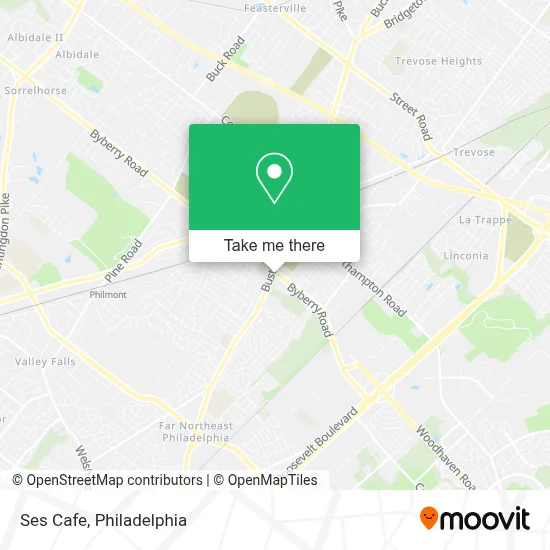 Ses Cafe map