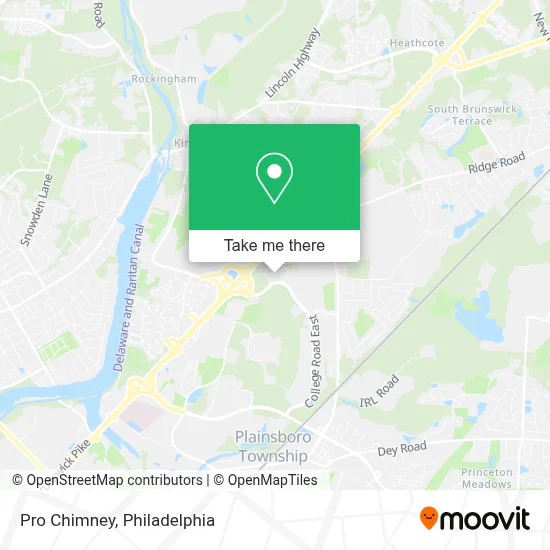 Pro Chimney map