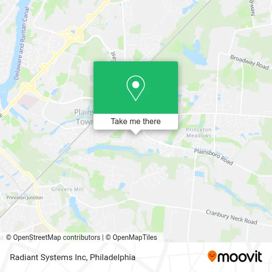 Radiant Systems Inc map