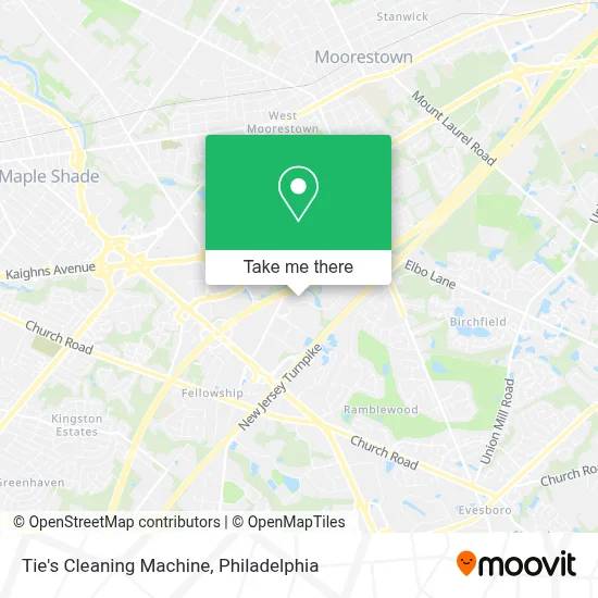 Tie's Cleaning Machine map
