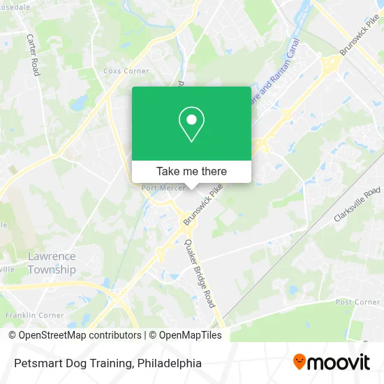 Petsmart Dog Training map