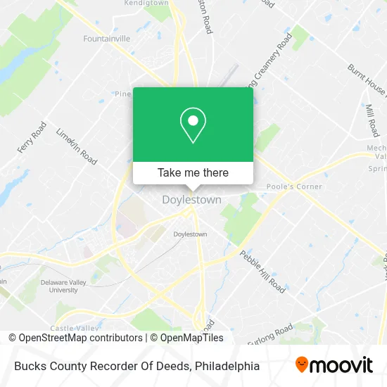 Bucks County Recorder Of Deeds map