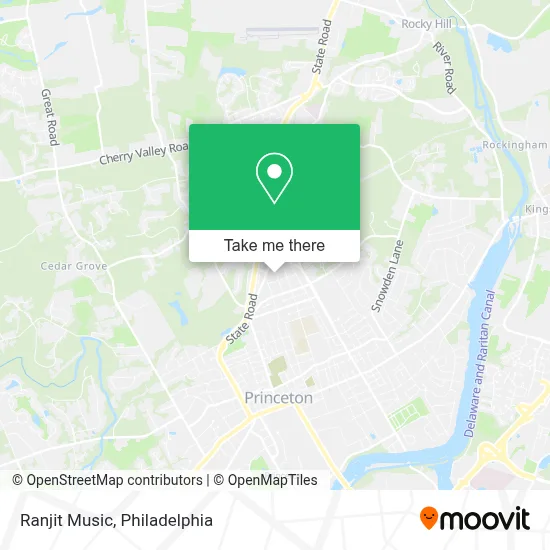 Ranjit Music map