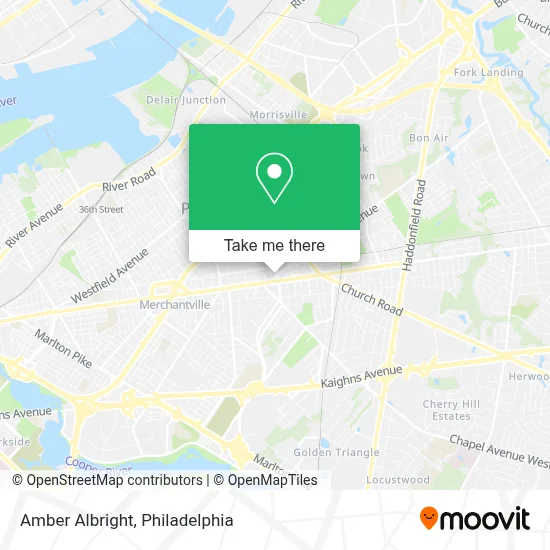 Amber Albright map