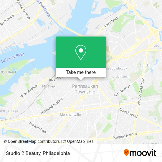 Studio 2 Beauty map