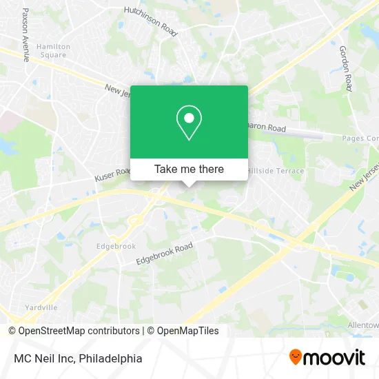 MC Neil Inc map