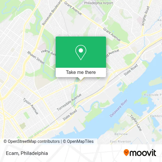 Ecam map